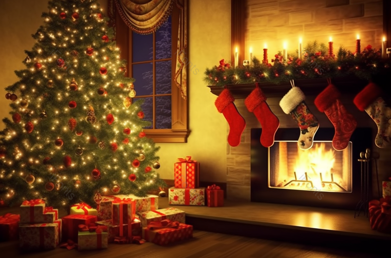 绿色圣诞树小彩灯装饰摄影实拍,高清,摄影图,摄影图片,图片大全,摄影图免费下载